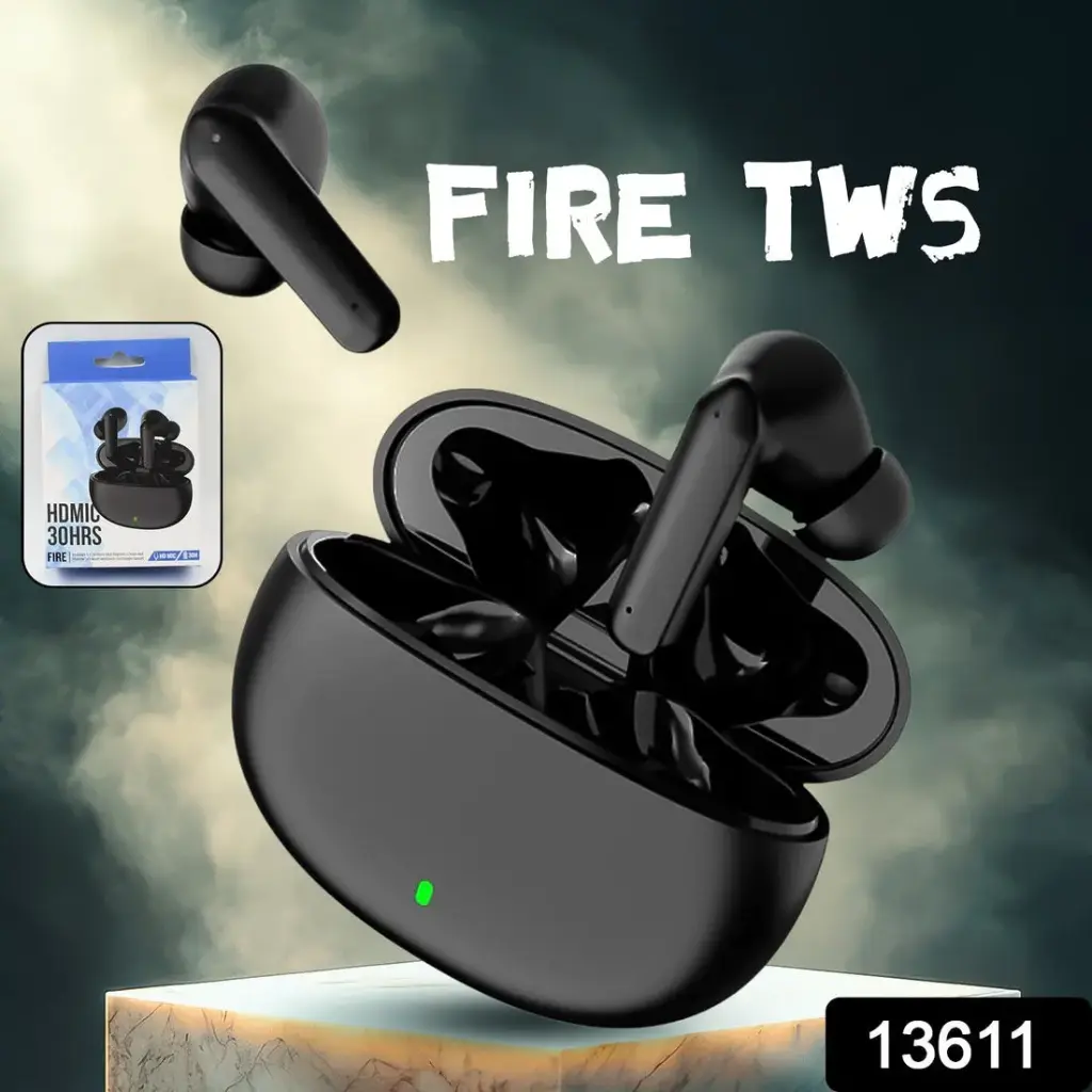 Wireless Bluetooth Fire TWS Bluetooth Earbud | 30 Hour (1 Set)