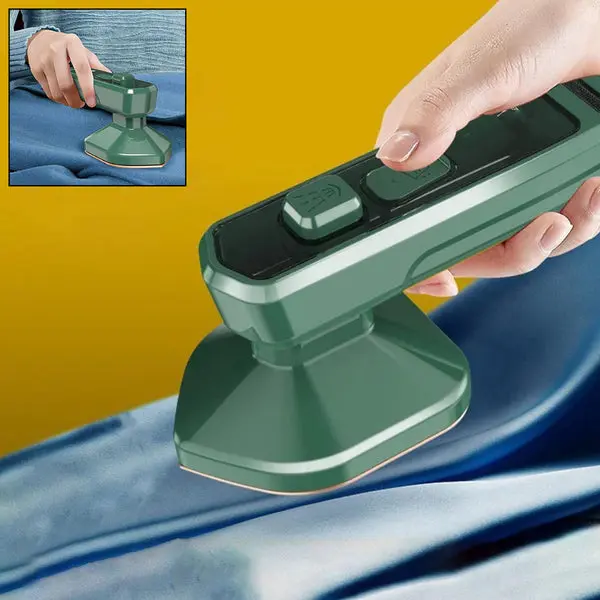 Mini Steamer & Iron: 2-in-1 Portable Travel Friendly