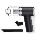 2 in 1 Wireless Vacuum Cleaner – 120W Handheld USB Rechargeable for Home & Car