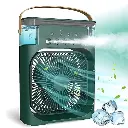 Personal Air Cooler, Portable Air Conditioner Fan with 7 Colors LED Light (Multi-color)