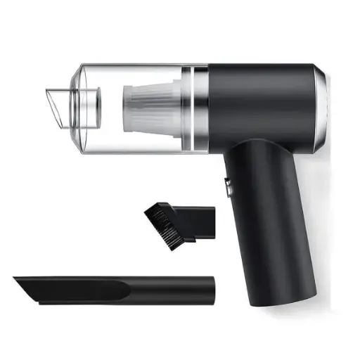 2 in 1 Wireless Vacuum Cleaner – 120W Handheld USB Rechargeable for Home & Car